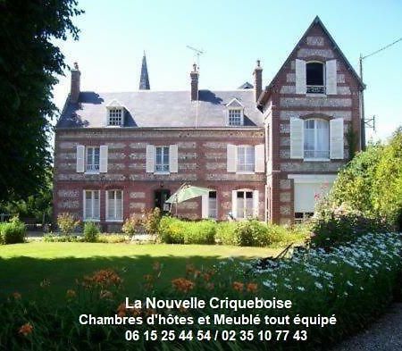 Criquebeuf-en-Caux La Nouvelle Criqueboise Bed & Breakfast エクステリア 写真